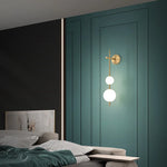 Vertical Globe Wall Sconce Light for Home Decor