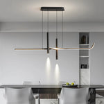 Modern LED Dining Room Chandelier for Minimalist Dining Tables and Bars