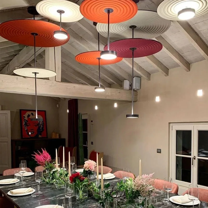 Dimmable Cotton Chandelier | Post-modern Art Decor for Living Room and Office