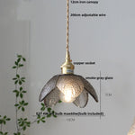 Afralia™ Clear Glass LED Pendant Lamp for Dining Coffee Restaurantr Aisle - Modern Nordic Design