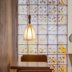 Afralia™ Nordic Glass LED Pendant Light for Kitchen Living Room Bedroom