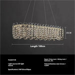Bacci Crystal Beads Chandelier