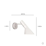 Nordic Minimalist LED Wall Sconce for Bedroom & Living Room