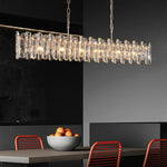 Crystal Dimmable Pendant Light Luminaire for Living Room Bedroom