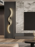 Minimalist Strip Wall Lamp Set for Living Room, TV and Bedroom.