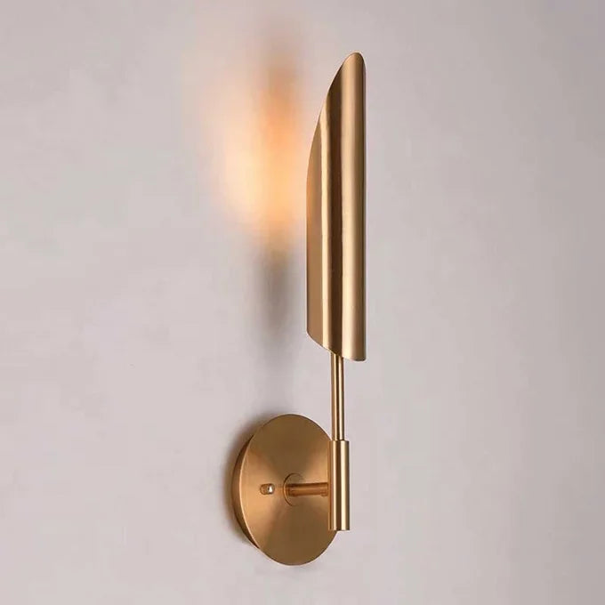 Golden Luxury Wall Light for Elegant American Style Interior
