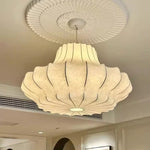 Silk LED Chandelier Pendant Light for Nordic Home Decor