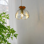 Clear Glass LED Pendant Lights for Modern Home Decor and Restaurant, 200cm Wire