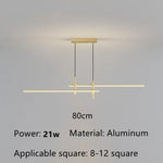 Modern Black Gold LED Pendant Light for Kitchen Dining Chandelier Home Decor