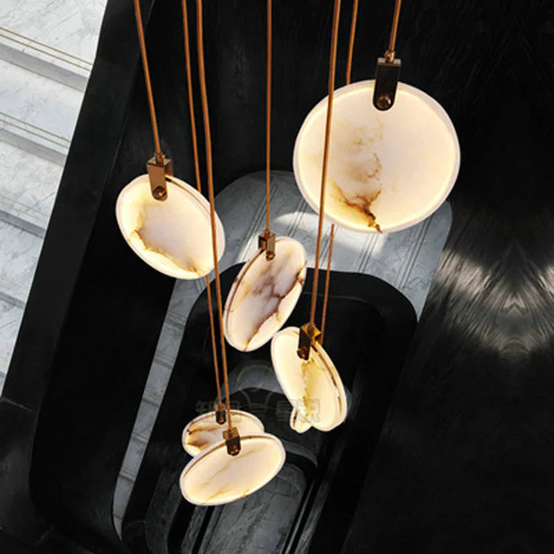 LED Marble Gold Chandelier for Living Room, 2025 Trend Lustre Lighting
