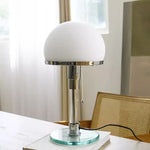 Bauhaus Glass Ball Desk Lamp E27 Bulb