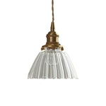 Afralia™ Clear Glass Nordic Pendant Light Fixture: Modern Simple Hanging Lamp