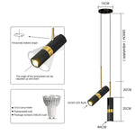 Minimalist LED Pendant Chandelier for Bedroom Living Room Dining Room Lighting