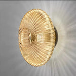 Glass Ripple LED Wall Lamps for Indoor Home Decoration