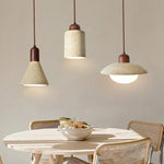 Yellow Cave Stone LED Pendant Lamp