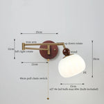 Afralia™ Creamy Iron LED Wall Lamp Bedroom Living Room Bathroom Mirror Stair Light