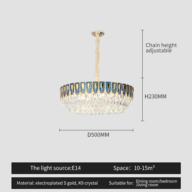 Crystal Chandelier: Modern Luxury Lighting for Home, Hotel, Restaurant