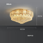 Silver Gold Chandelier Lighting Suspension Elegant Luminaire for Dinning Room