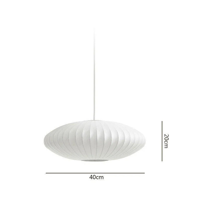 Bubble Silk Pendant Chandelier for Dining Living Room Kitchen Island & Bedroom