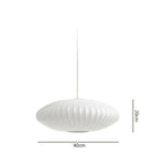 Bubble Silk Pendant Chandelier for Dining Living Room Kitchen Island & Bedroom