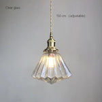 Brass Pumpkin LED Pendant Light - Japanese Style Bedroom Suspension