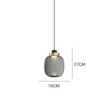 Modern Glass Pendant Chandelier Ceiling Lamp for Dining, LED Island Fixture