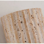 Yellow Travertine LED Wall Light Room Decoration Living Dining LED Wall Lamp