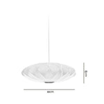 Bubble Silk Pendant Chandelier for Dining Living Room Kitchen Island & Bedroom