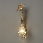 Giraffe Resin Wall Lamp Sconce Light for Bedside & Living Room Decor