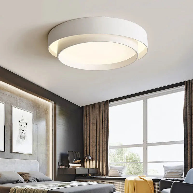 Nordic Round Ceiling Lamp for Living Room, Bedroom, Dining Room Decor