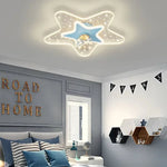 Modern Star LED Ceiling Lights for Living Room Bedroom Children's Room Nursery Lighting
