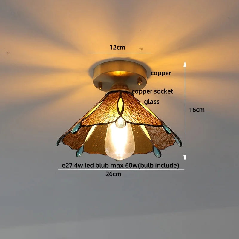 Wabi Sabi LED Ceiling Light - Modern Nordic Flush Mount Fixture for Living Room