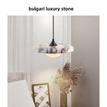 3D Printed Ball LED Pendant Light for Home Decor and Kitchen Lighting