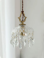 Medieval Crystal Wall Lamp Luxury Glass Ceiling Lights