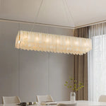 Marble Pendant Chandelier: Spanish Natural Marble Ceiling Lighting for Living Room
