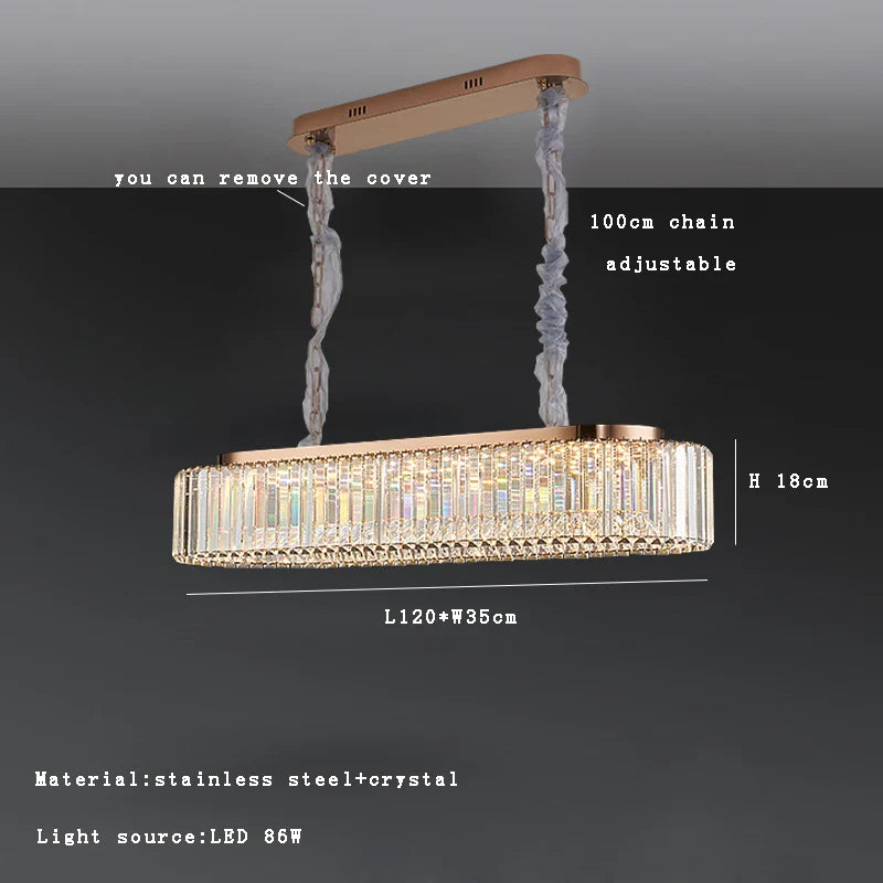 Gio Crystal Dining Room Chandelier