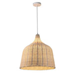 Bamboo Weaving LED Pendant Lights for Home Decor and Dining Room