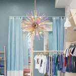 Dandelion Chandelier: Colorful LED Pendant Lamp, Modern and Personalized Fashion