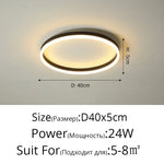 Circular LED Ceiling Lights for Home Decor and Indoor Lighting