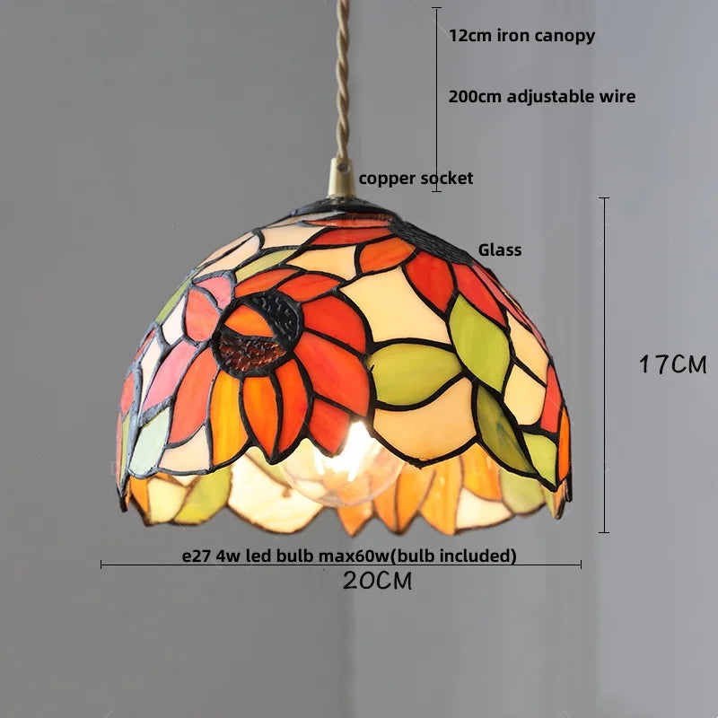 Afralia™ Glass Ball LED Pendant Lights | Modern Kitchen Bar Restaurant Hanging Lamp