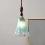 Glass Copper LED Pendant Lights - Modern Home Decor Hanging Lamp