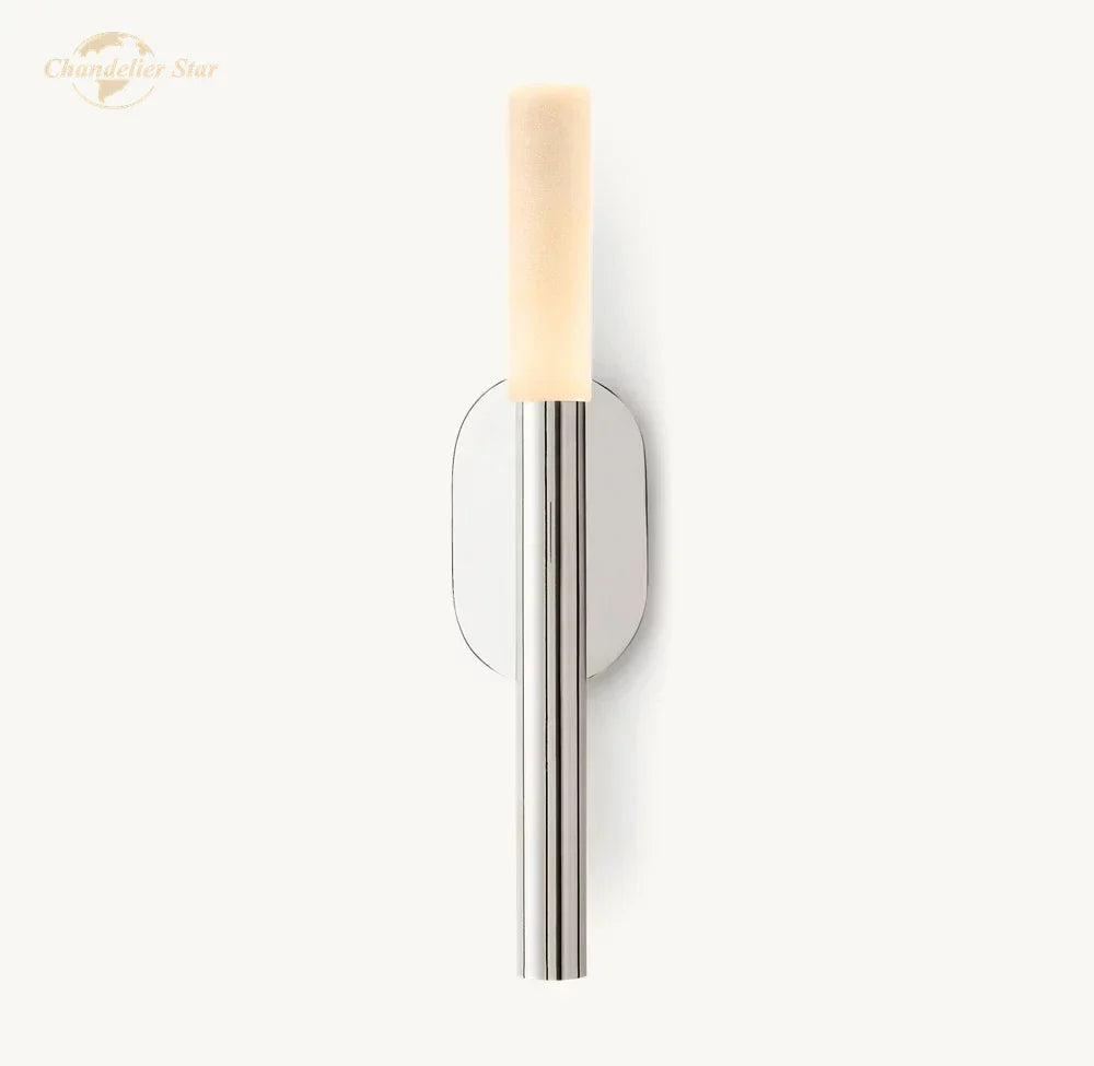 Modern Brass Black LED Wall Sconce for Indoor Bedroom Bathroom Living Room