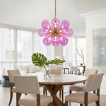 Glass Bubble Hanging Lamps Chandelier Modern Room Decor Ceiling Pendant Light