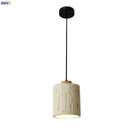 Afralia™ Columnar Micro Cement LED Hanging Lamps | Home Decor Pendant Light