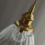 Afralia™ Clear Glass Nordic Pendant Light Fixture: Modern Simple Hanging Lamp