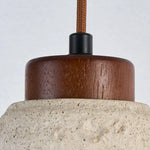 Afralia™ Micro Cement LED Pendant Lights for Dining and Living Room Decor