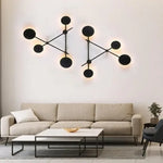 Creative Line RGB Led Wall Lamp for Living Room, Bedroom, Nordic Minimalism