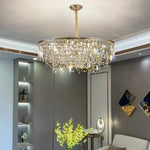Crystal LED Chandelier for Living Room, Dining & Bedroom - High-end Luxury Lighting