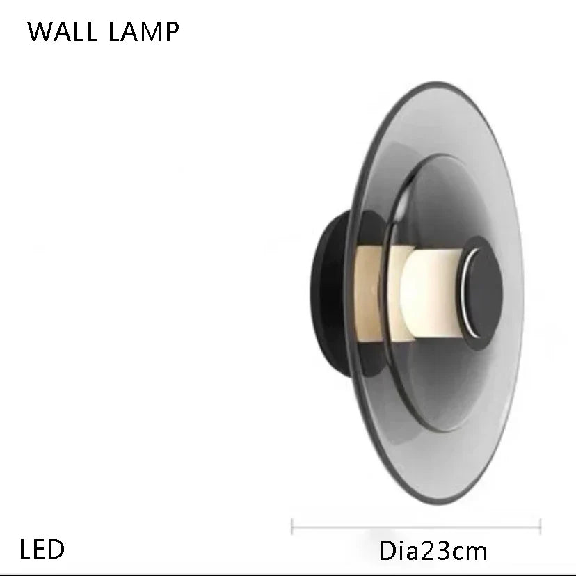 Luxury Aluminum Glass Pendant Light 2025 for Dining Room & Bar Decor.