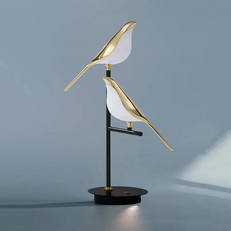 LED Bird Desk Lamp for Bedroom Living Room